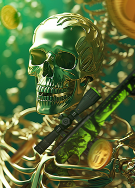 BONY Key-Drop gold case art