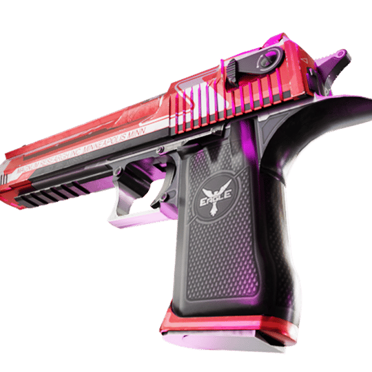 KeyDrop holographic character artwork