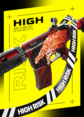 FLAME Key-Drop csgo_skins case art